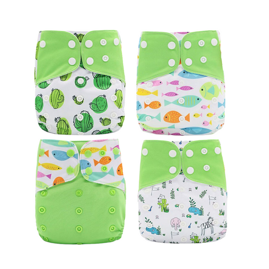 Reusable Nappies | 4 Pack