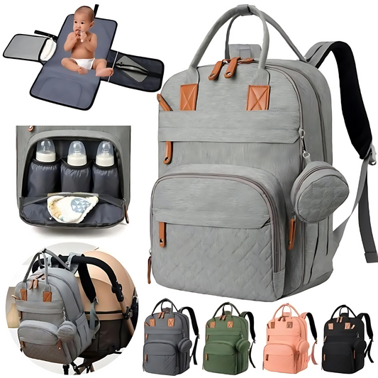 Multifunctional Diaper Bag Backpack