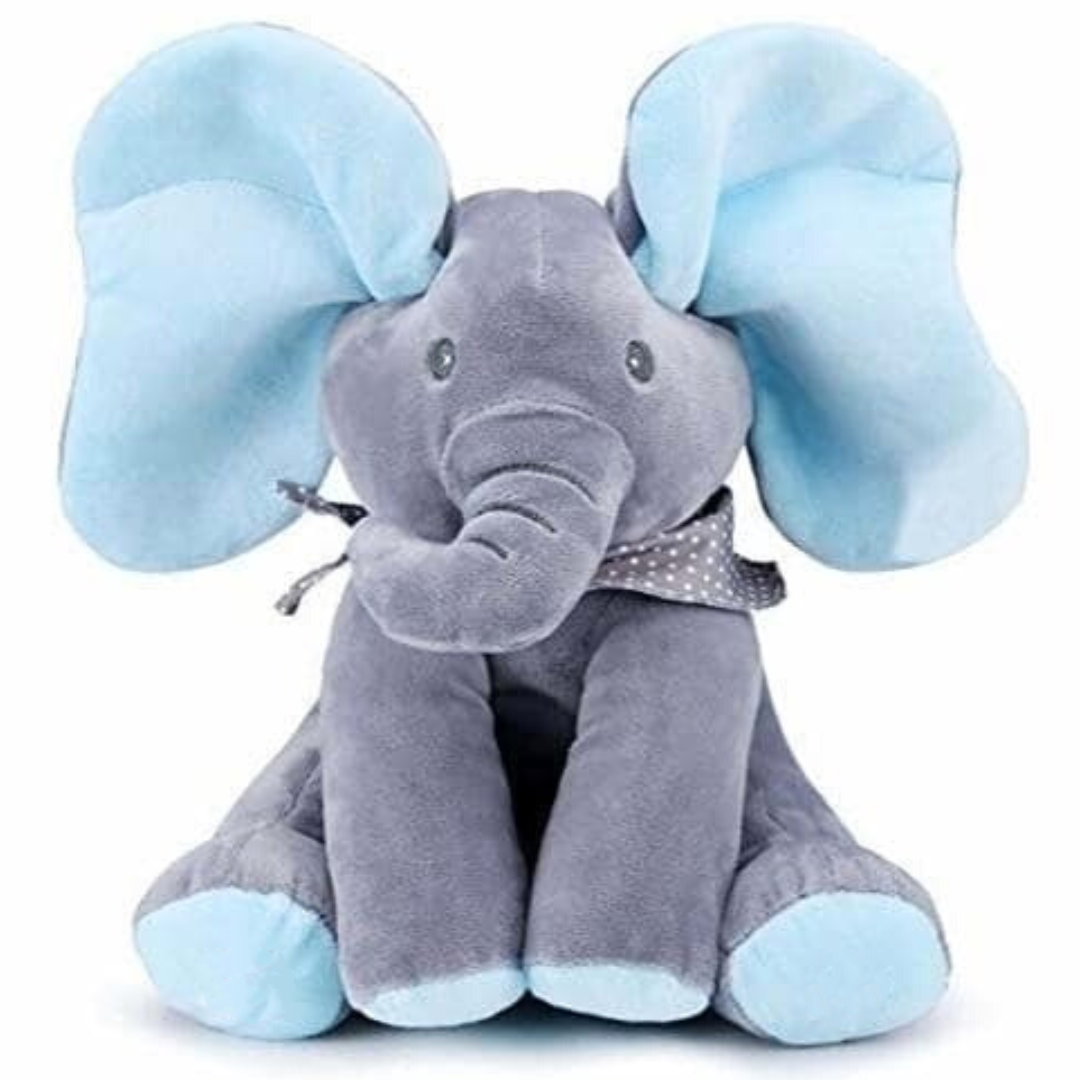 Peek A Boo Elephant Plush Toy