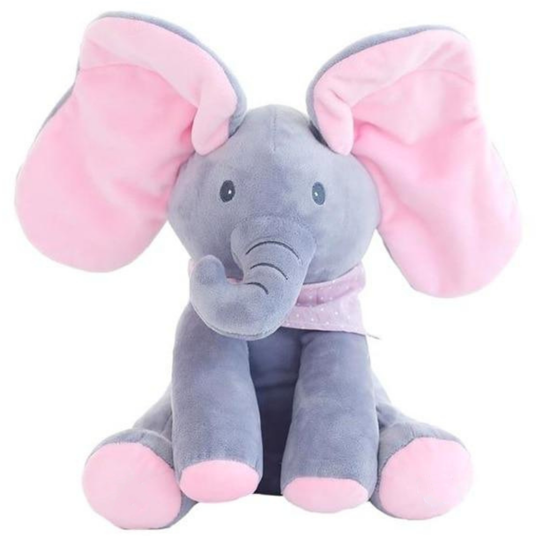 Peek A Boo Elephant Plush Toy